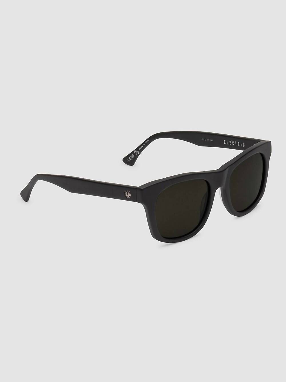NEW ELECTRIC LABEL men's modena polarized sunglasses in matte black / grey polar